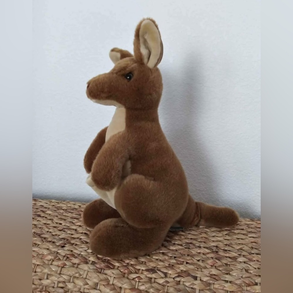 16” VINTAGE UNIPAK Kangaroo Mom PLUSH TOY